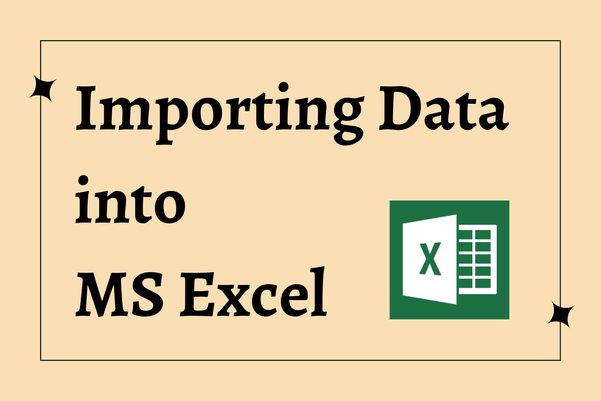 Importing Data into MS