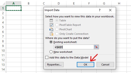 Importing Data