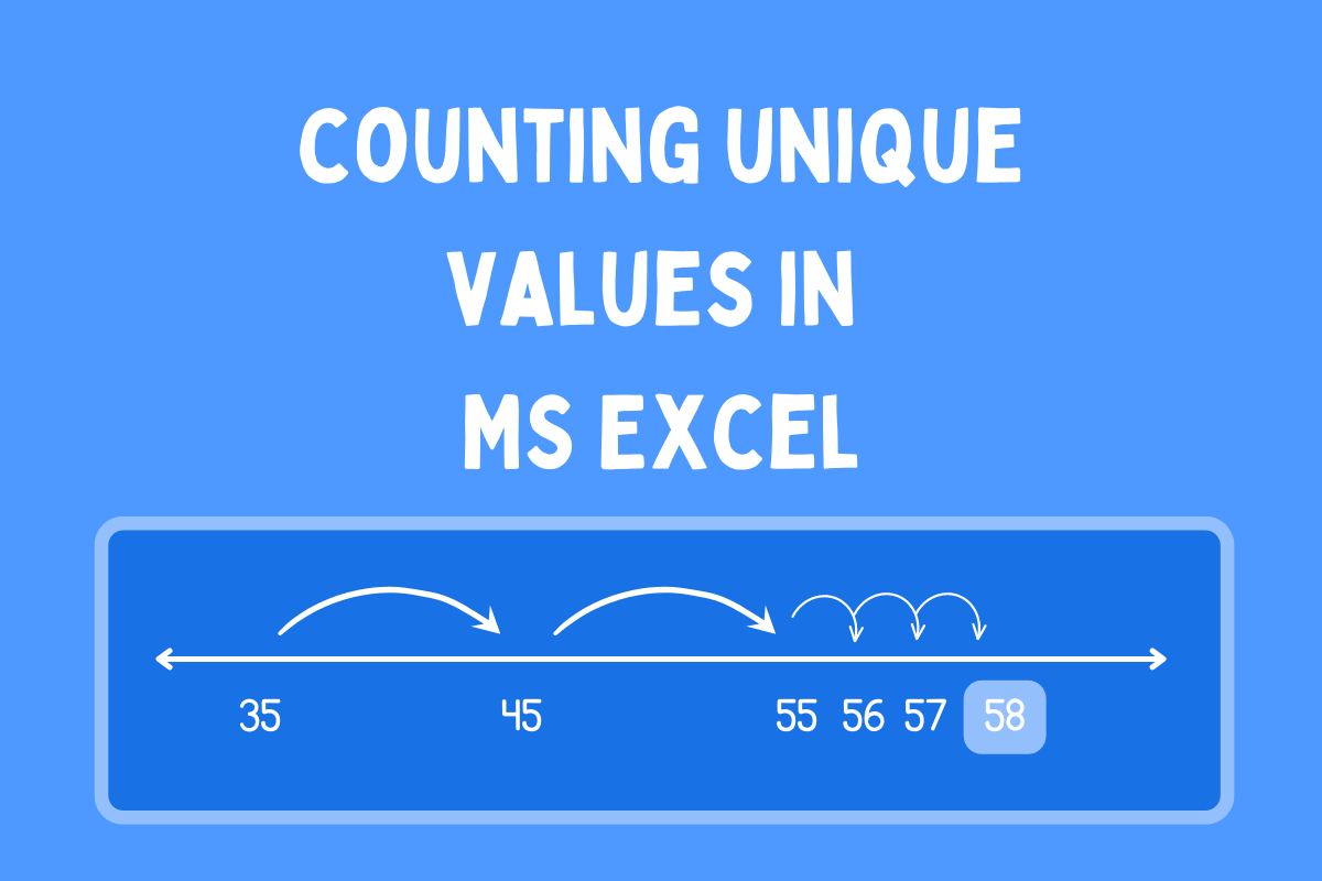 counting unique values in MS