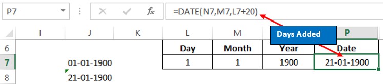 Days Added within DATE