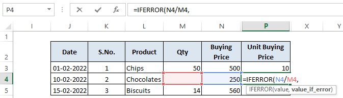 IFERROR construction 1