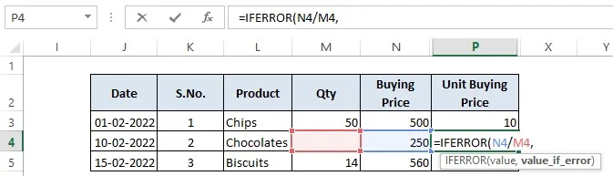 IFERROR construction 1