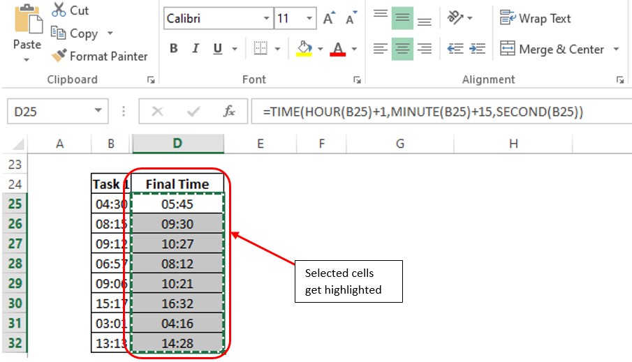 Method II Copied Cells 1