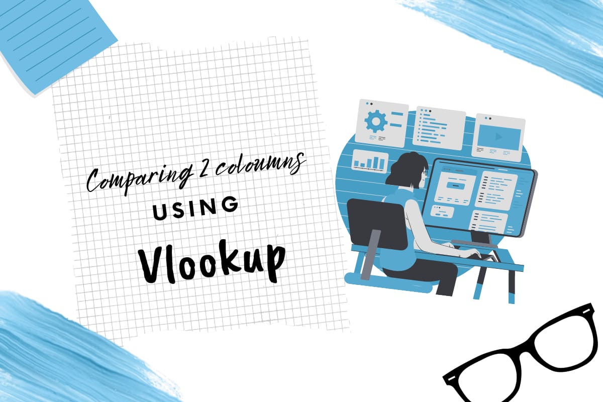Comparing 2 Columns Using Vlookup