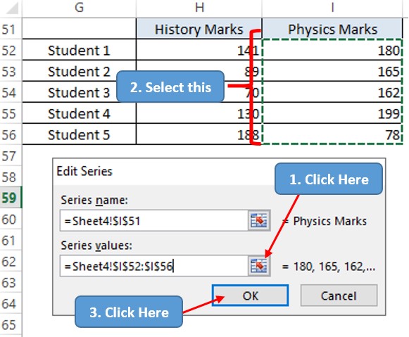 Selecting Physics Marks